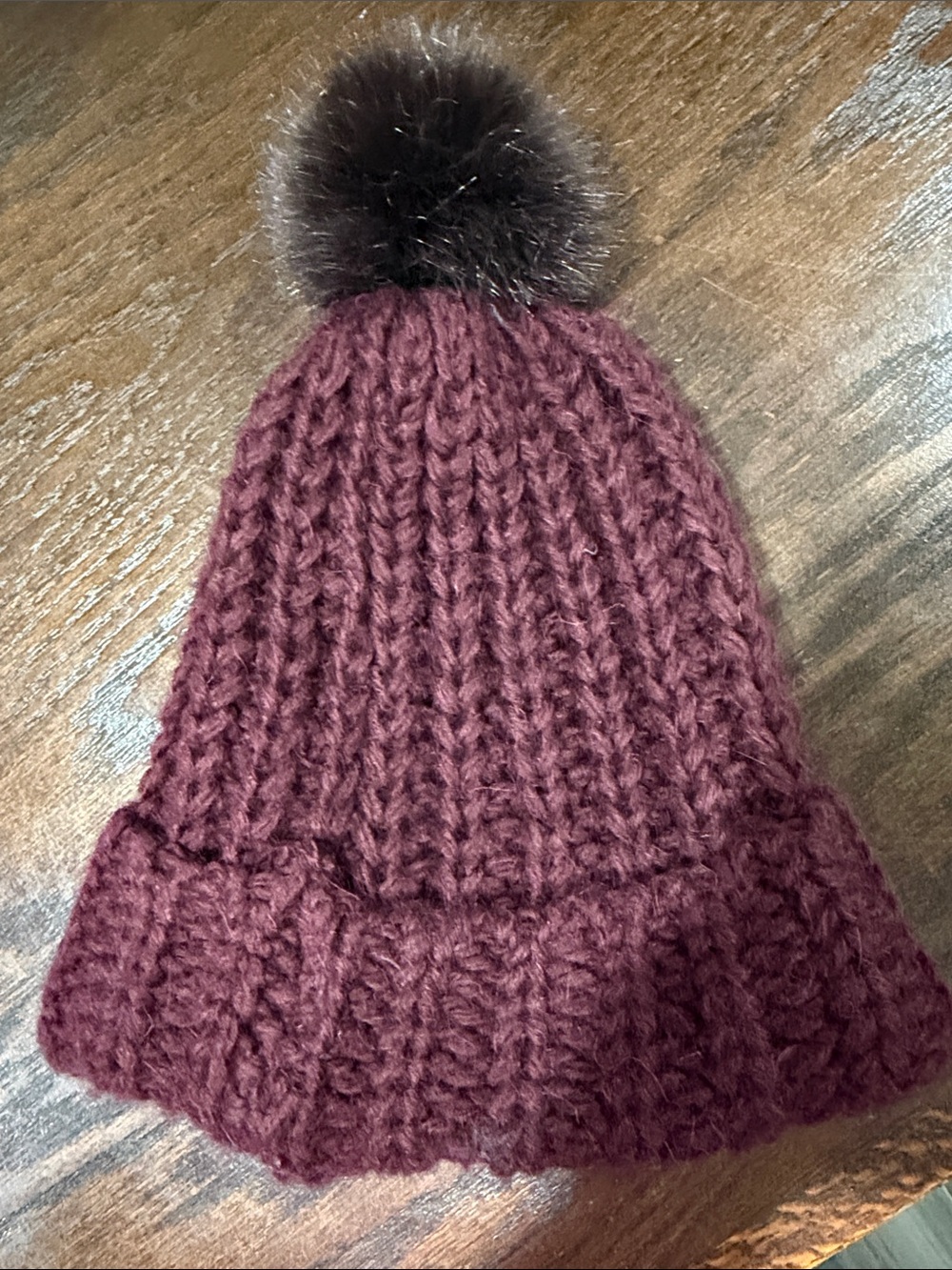 H&M Knit Pom Beanie  - one size